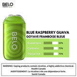 BELOplus 5000 Disposable Blue Raspberry Guava 2% (Sold by Single Unit)