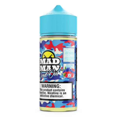 100ml MADMAN ICE Crazy Raspberry