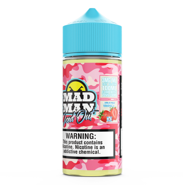 100ml MADMAN ICE Crazy Strawberry