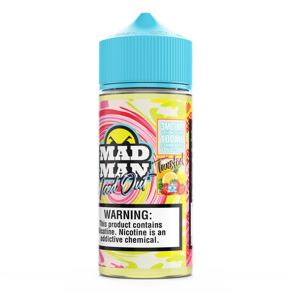 100ml MADMAN ICE TWISTED Strawberry & Lemon