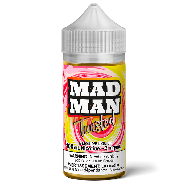 100ml MADMAN TWISTED Strawberry & Lemon