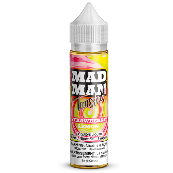 60ml MADMAN TWISTED Crazy Strawberry & Lemon