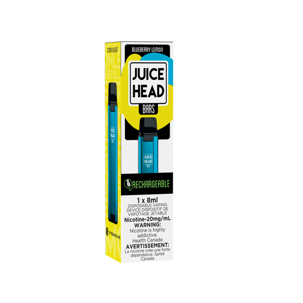 JUICE HEAD BARS 3K Puffs Blueberry Lemon (Sold by Single Unit)
