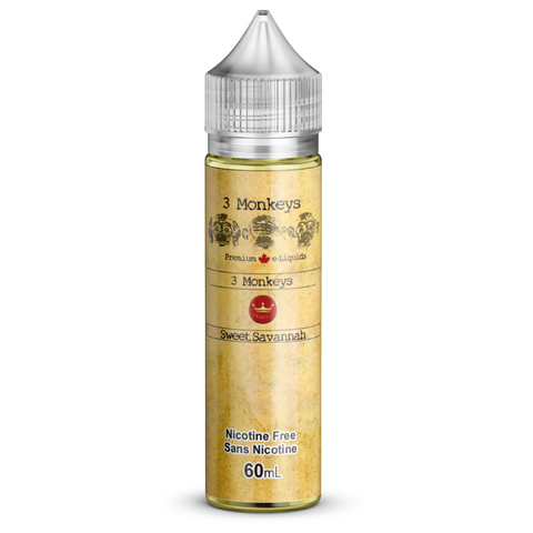 60ml 3MONKEYS Sweet Savannah XL