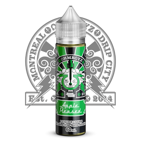 60ml OHMBOYZ DRIP CITY Apple Pleased