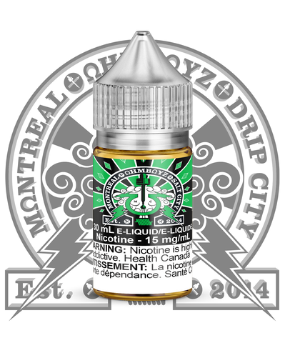 30ml OHMBOYZ SALT CITY Apple Pleased