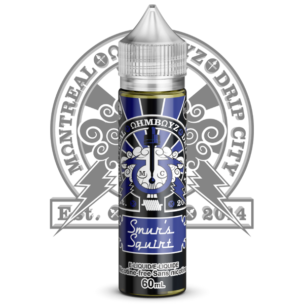 60ml OHMBOYZ DRIP CITY Smur's Squirt