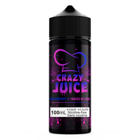 CRAZY JUICE - BOYSENBERRY & FRAISE DE LUNE 100ml 