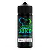 CRAZY JUICE - LIME FRAMBOISE BLEU 100ml 