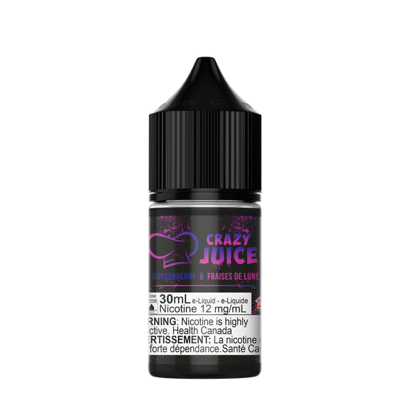 30ml CRAZY JUICE Salt - BOYSENBERRY & FRAISE DE LUNE