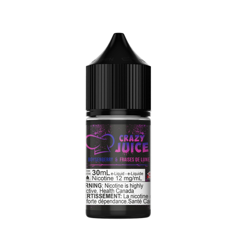 30ml CRAZY JUICE Salt - BOYSENBERRY & FRAISE DE LUNE