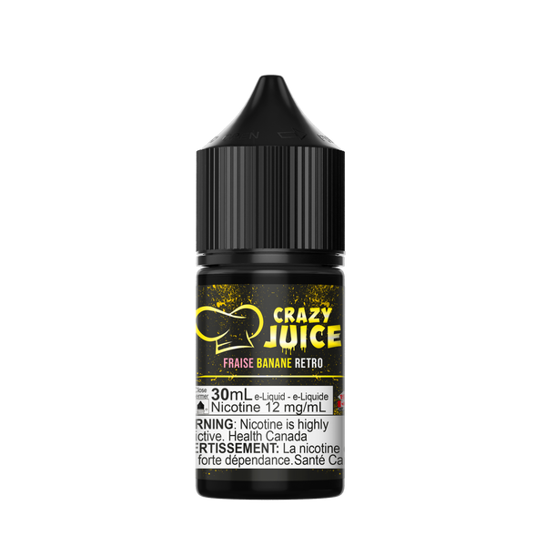 30ml CRAZY JUICE Salt - BANANA RETRO