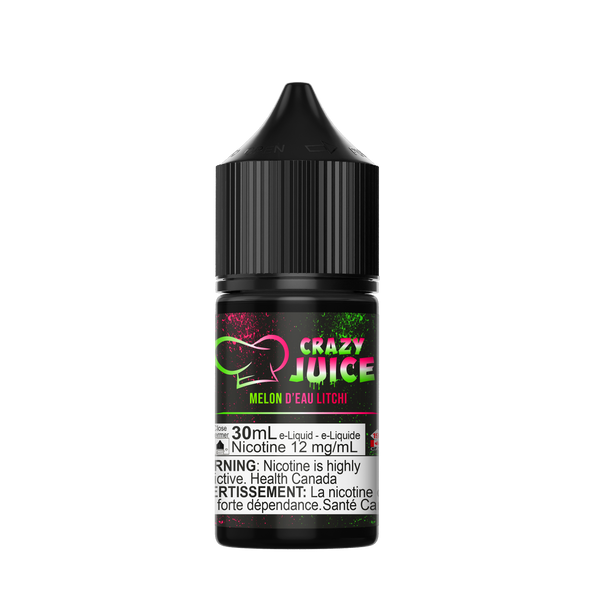 30ml CRAZY JUICE Salt - WATERMELON LICHY