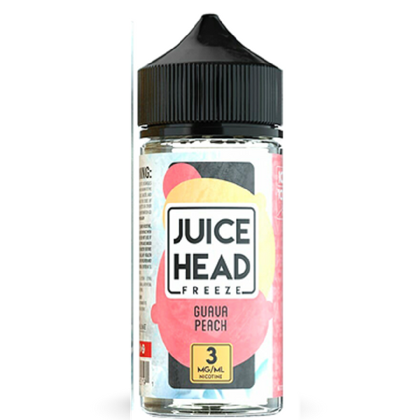 100ml JUICE HEAD FREEZE Guava Peach